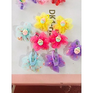kẹp tóc mái cute cho bé:2 kẹp