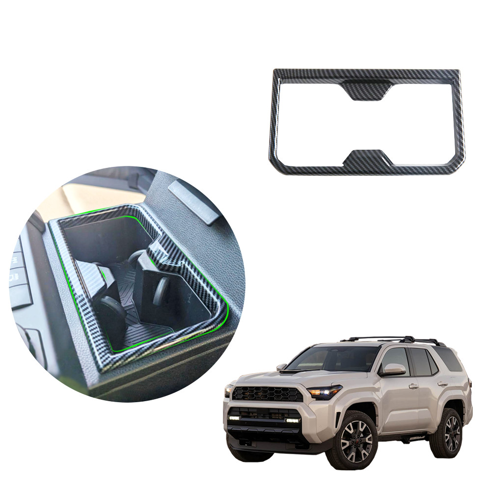 Premium-Auto Phụ Kiện Nội Thất Ô Tô Phía Trước Cốc Nước Hộp Bảo Quản Bao Khung Bảo Vệ Viền Bộ Dụng C