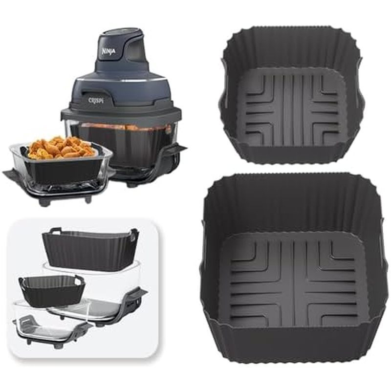 FN101GY Air Fryer Silicone Liners cho Ninja Crispi FN101GY / FN101SG / FN101ST, Phụ kiện nồi chiên k