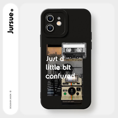 JURSUE Ốp lưng Nghệ thuật cổ điển chống sốc chống bẩn mềm cho iPhone 17 Air 16 15 14 13 12 11 PRO MAX SE 2020 X XR XS ip 8 7 Plus MZ5070658Q