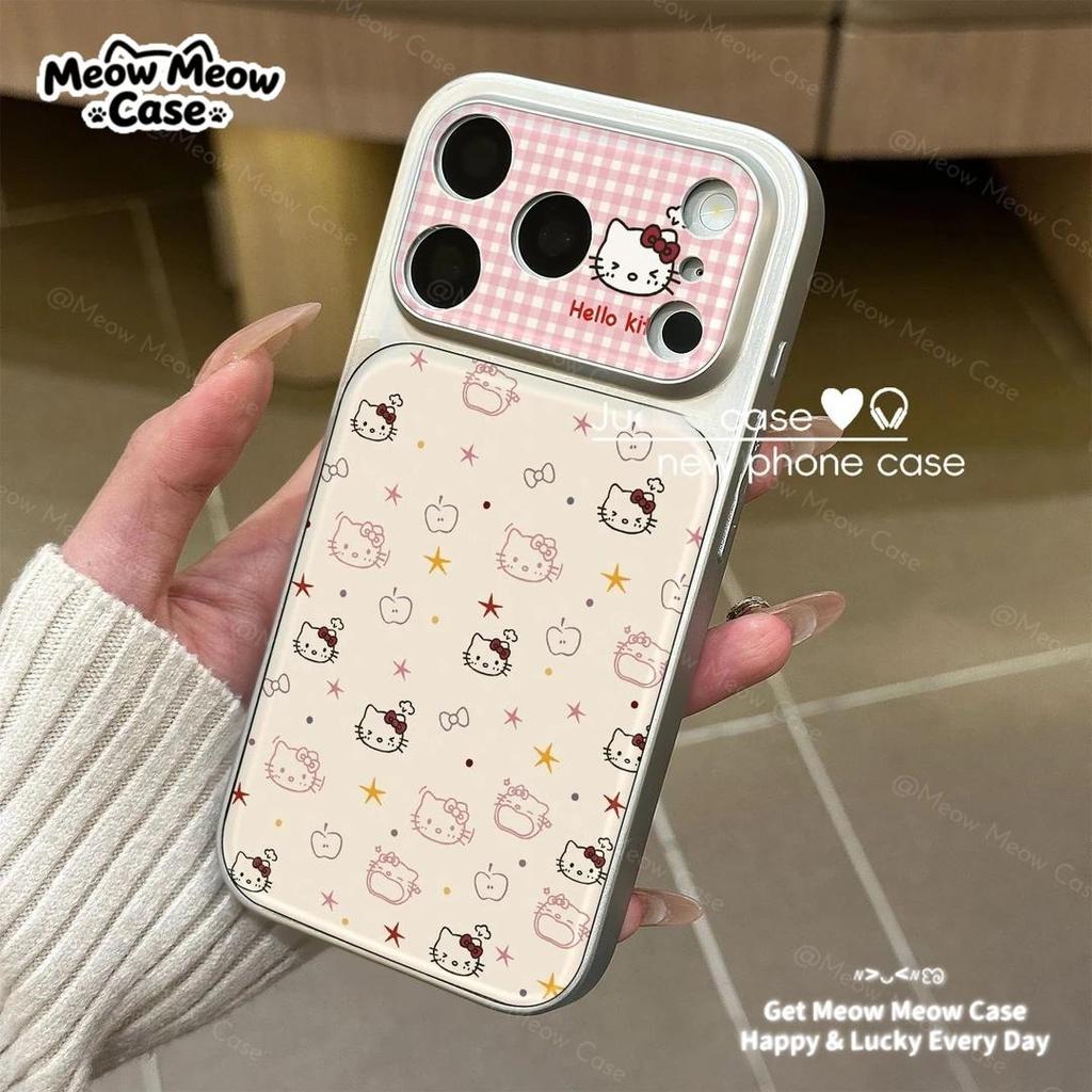 Biến thành iPhone 17 Pro Max Da Cho 13 14 15 16 Plus Hồng KT