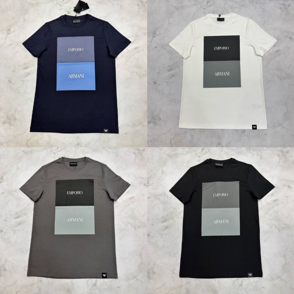 Áo thun ngắn tay nam nữ ARMANI 3Z1T67SDF