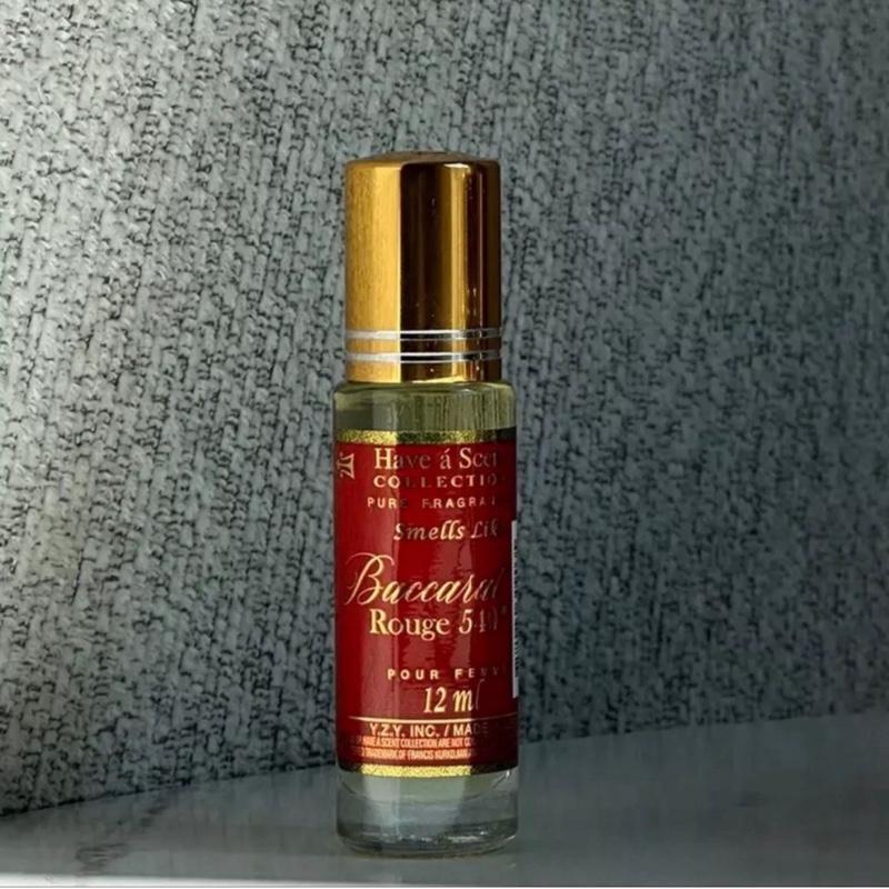 Baccarat Rouge 540 12 ML Nước hoa gốc dầu trong chai lăn thân thiện với du lịch rouge 540 hương thơm