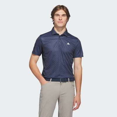 adidas Đánh gôn ÁO POLO CHUYÊN DỤNG IN HỌA TIẾT NỔI CHO TRẺ EM Nam Màu xanh da trời KC1115