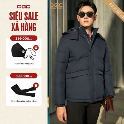 Áo khoác mùa đông nam WAJKBD187M - Mũ rời 3 lớp giữ nhiệt, vải chống nước, không bám bụi và cản gió