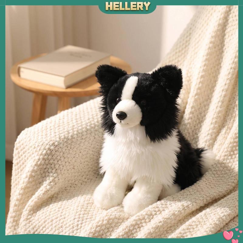 Cudly Border Collie Thú Nhồi Bông Hugtable Border Collie Thú Nhồi Bông Đồ Chơi Mờ Mềm Mại Cho Trẻ Tậ