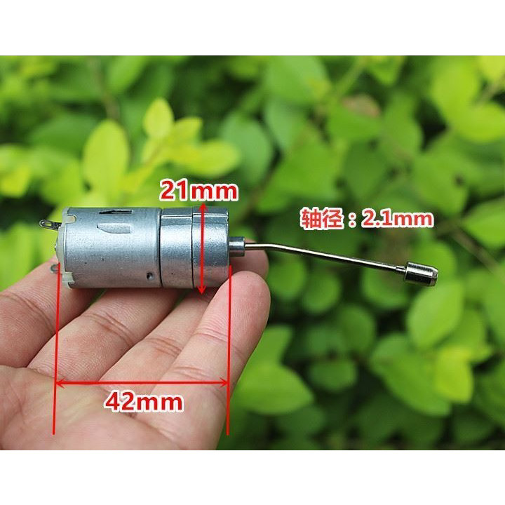Jiangge Thương Hiệu Mới DC Gear Động Cơ Rung Động Cơ 2V-3V-3.7V-5V