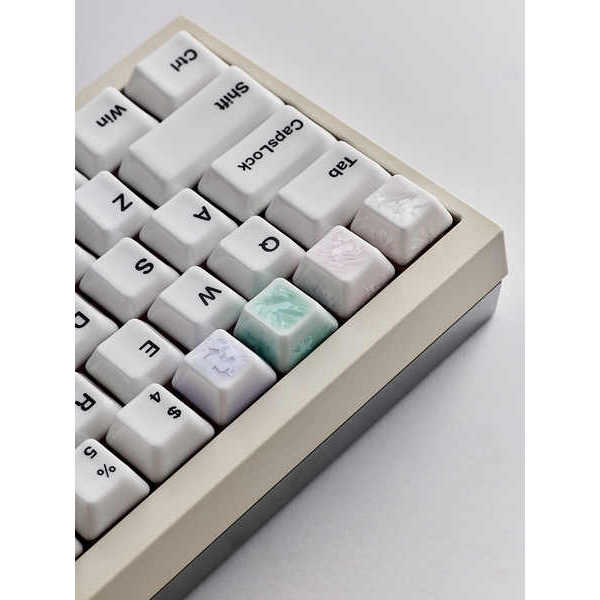 [Phong cách mới] Keycap độc đáo nguyên bản Lực sứ MAGCERA Crystal Ceramic Keycap Single ESC Khắc Beg