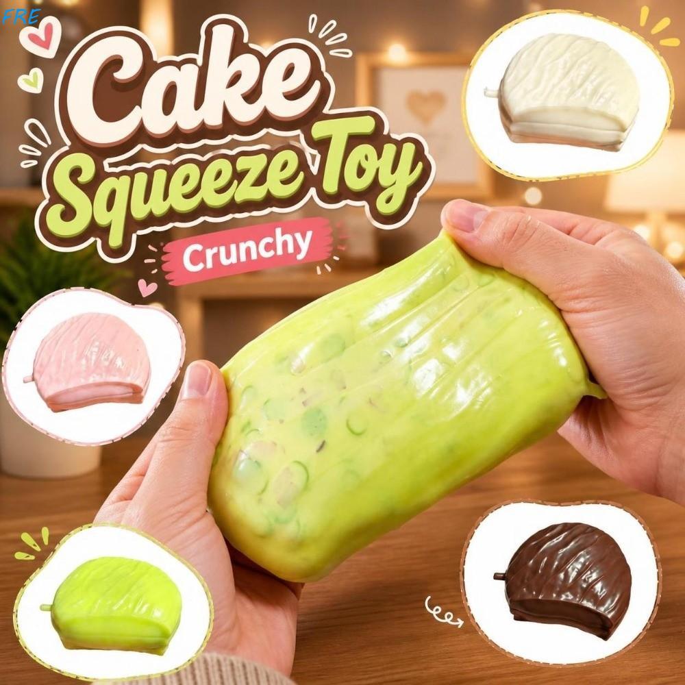 FRE bánh bao taba squishy phô mai đồ chơi xả stress taba squishy Cảm Giác Căng Thẳng Bóng Hiệu Ứng