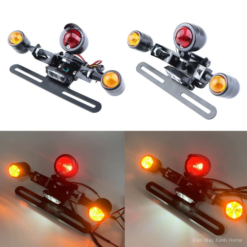 Đèn hậu LED tích hợp xi nhan độ phong cách cổ điển cho CG125/GNêu sáng bền đẹp