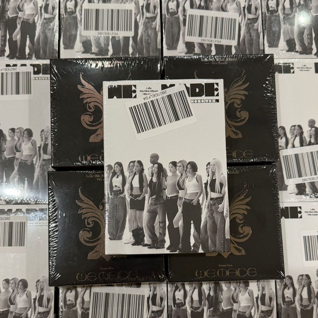 [Hàng có sẵn] i-dle i-dle i-dle i- [We made] Nữ Baby hoàn toàn mới Bài hát chưa mở Yuqi
