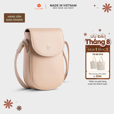 Túi Yuumy (Thời trang nữ xinh xắn kiểu dáng basic - Túi đeo chéo da 
Seasand YN216) Bagsmart