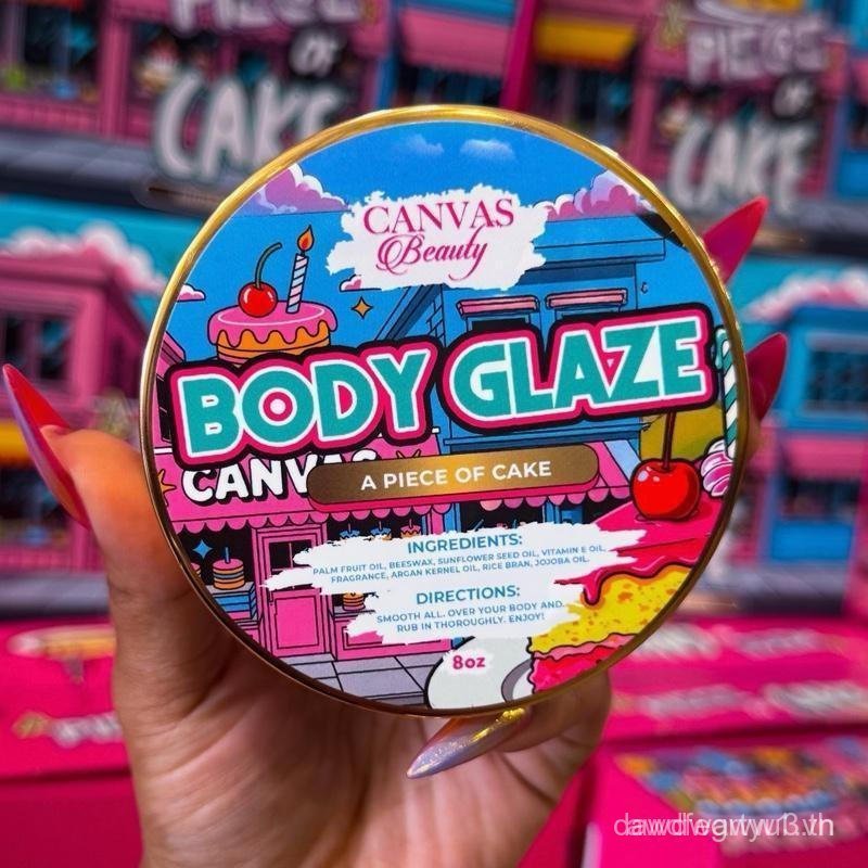 Chất Lượng Cao Nhãn Vàng Làm Sáng Cơ Thể-Canvas Độc Quyền 8oz Hữu Cơ Argan Jojoba Shining Kem Dưỡng 