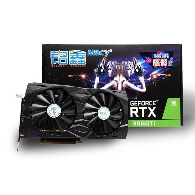 Card đồ họa Muxi RTX 3060Ti 8GB GDDR6 chính hãng chơi game PC mượt mà giao nhanh