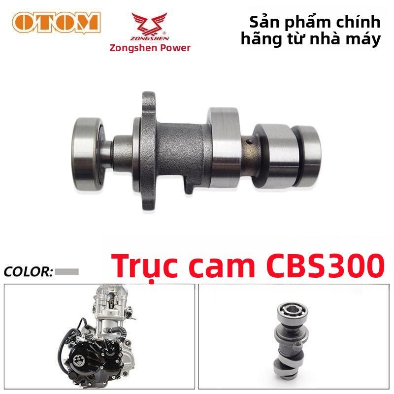 Trục cam tổng Zongshen CBS300 NB300 cho động cơ Kove 5S, bền bỉ thay thế chính xác