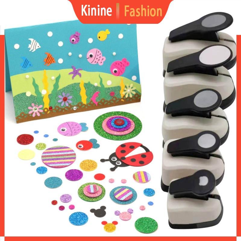 KIN Craft Paper Punch Round Hole Puncher Paper Cutter để làm thiệp sinh nhật cho trẻ em