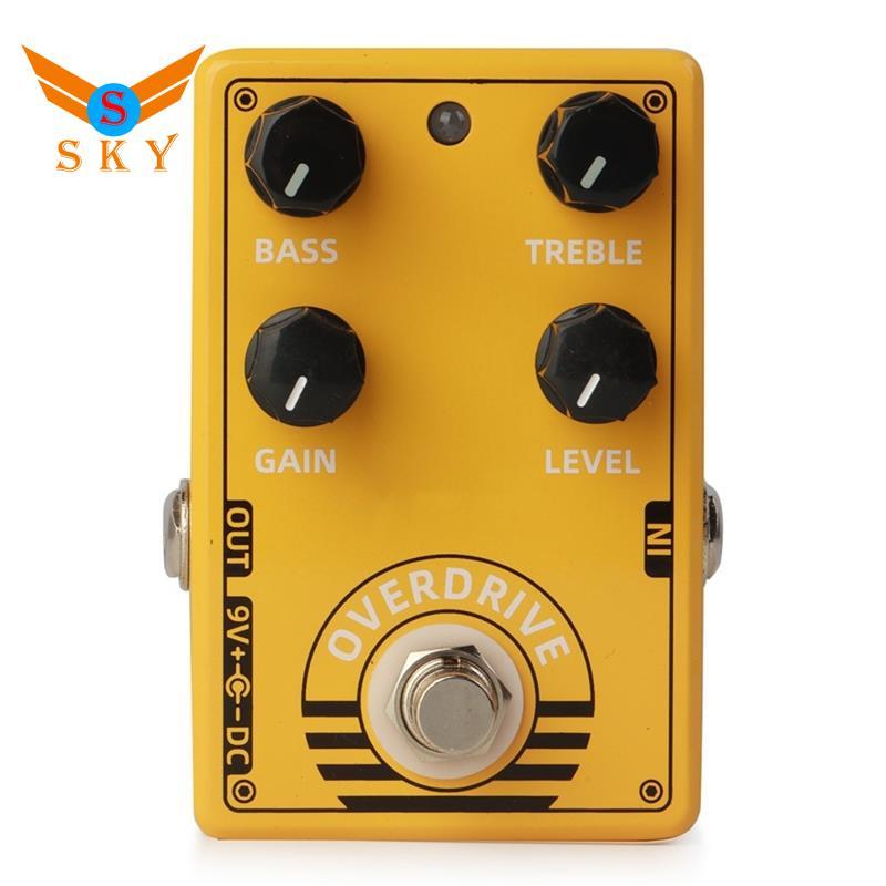 D-8 Overdrive Guitar Effect Pedal Điện Overdrive Hiệu ứng Cực kỳ đa năng True Bypass Pedal Phụ kiện 