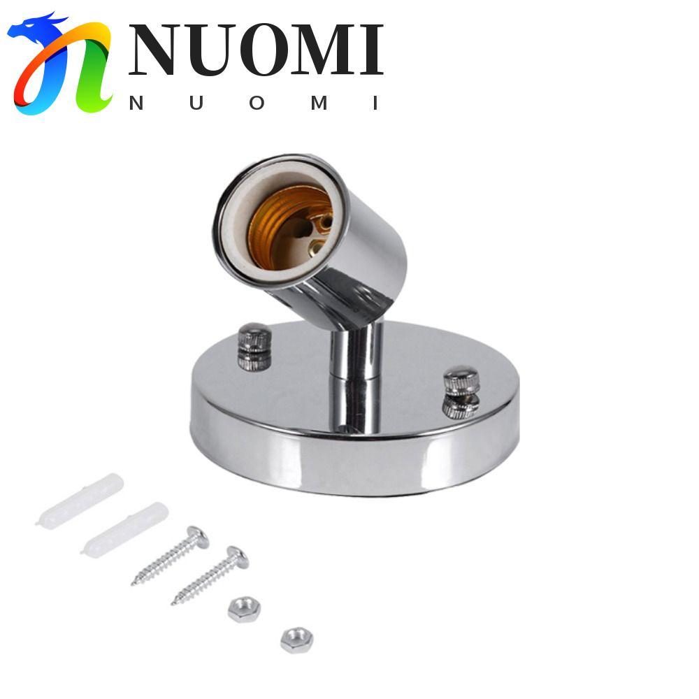 Đế đèn NUOMI Edison Đèn tường nhà Bóng đèn vít 180 độ Ổ cắm đèn cổ