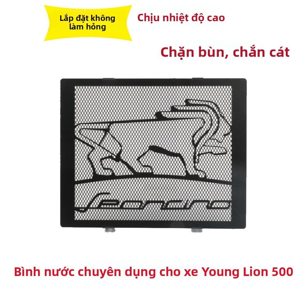 Lưới tản nhiệt inox Benelli BJ500 Leoncino 500 250, bảo vệ bền đẹp