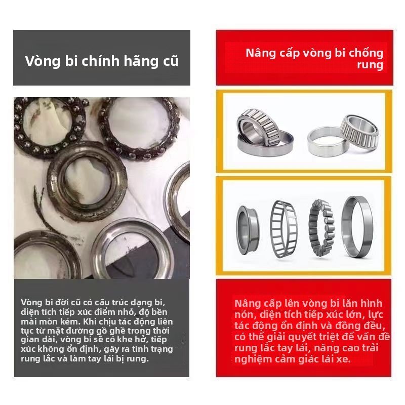 Bạc đạn cổ phốt hình nón cho Changjiang 400 450 650 700 CJ750 bền bỉ