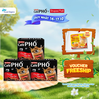 Combo 3 hộp Cà phê phố Sữa Đá - Maccoffee (hộp 10 gói x 24g)