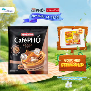 Túi Cà phê Phố Sữa Đá Gold - MacCoffee (bịch 30 gói x 29g)