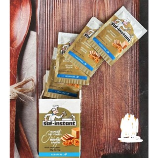 Men vàng-DATE 26/10/2026- Hộp 5 gói Men nở Ngọt 11gam/gói nhãn vàng hiệu đầu bếp SAF - Instant 55g - Hellashop Chương Mỹ