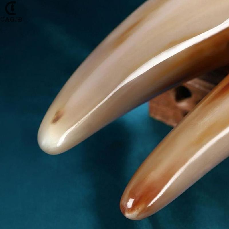 [CAGJB] 1 Dụng cụ Massage Guasha sừng trâu tự nhiên Châm cứu SPA Gua Sha Máy mát xa cạo râu YOMG