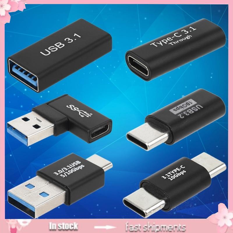Type C to USB 3.0 Adapter OTG USB C to Type C Male Female Converter Connector