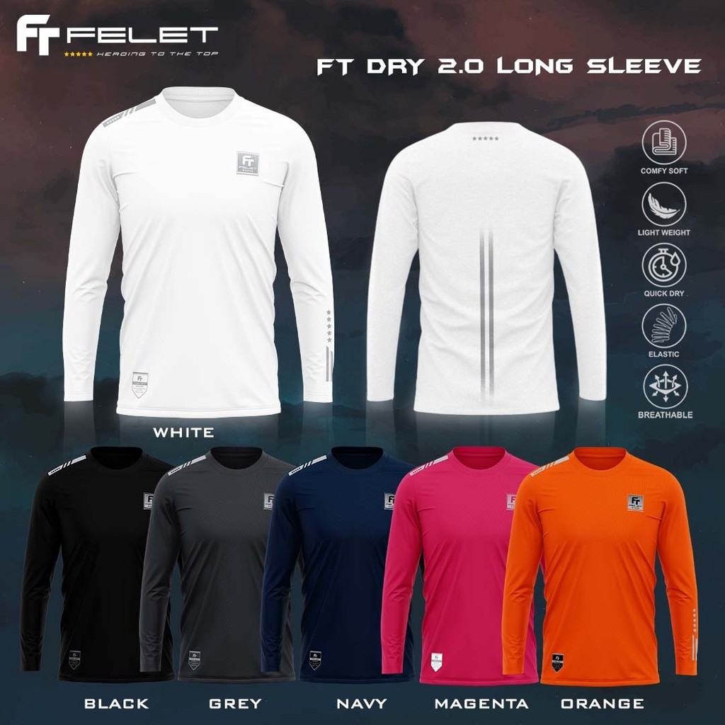 JERSEY DÀI FELET FT-DRY 2.0