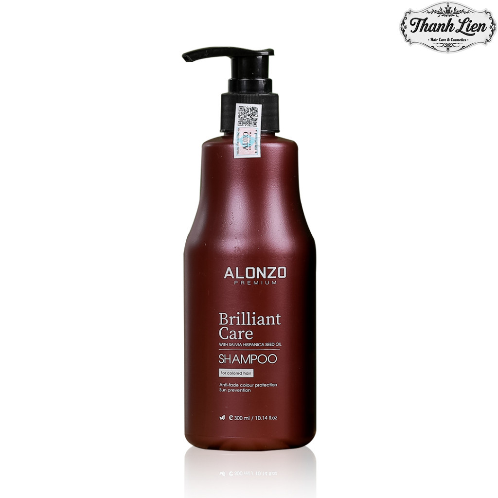 [ LT ] Dầu gội chăm sóc tóc nhuộm Alonzo Brilliant Care Shampoo 300ml