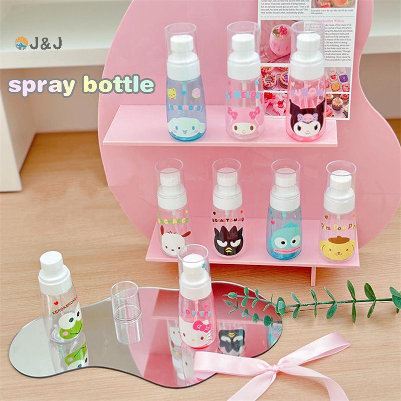 [J & J] 60ml Chai Sanrio Hello Kitty Kuromi My Melody Travel Mỹ phẩm di động Máy ép nước hoa đóng ch