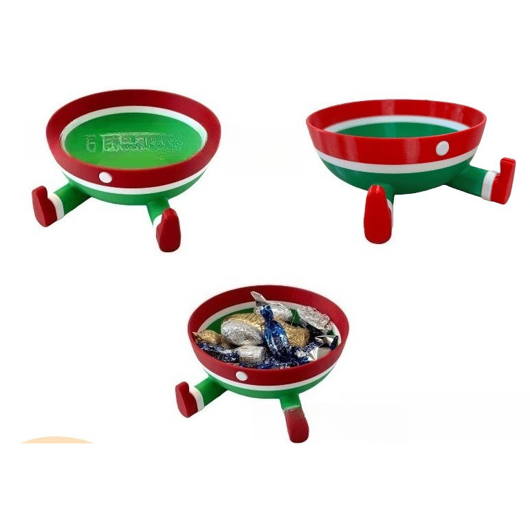 Grinch Grinch Xanh Lông Quái Vật Giáng Sinh Grinch Kẹo Ăn Nhẹ Bát Trang Trí Giáng Sinh Hộp Đựng