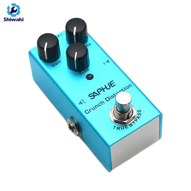 Bàn đạp guitar Overdrive, Bàn đạp overdrive đàn guitar điện 9 V DC di động, màu xanh lam