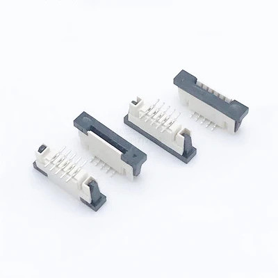 10 chiếc FFC FPC ổ cắm 1.0mm 4 / 6 / 7 / 8 / 9 / 10 / 12 / 14 / 15 / 16 / 20 / 22 / 24 / 26 / 28 / 3