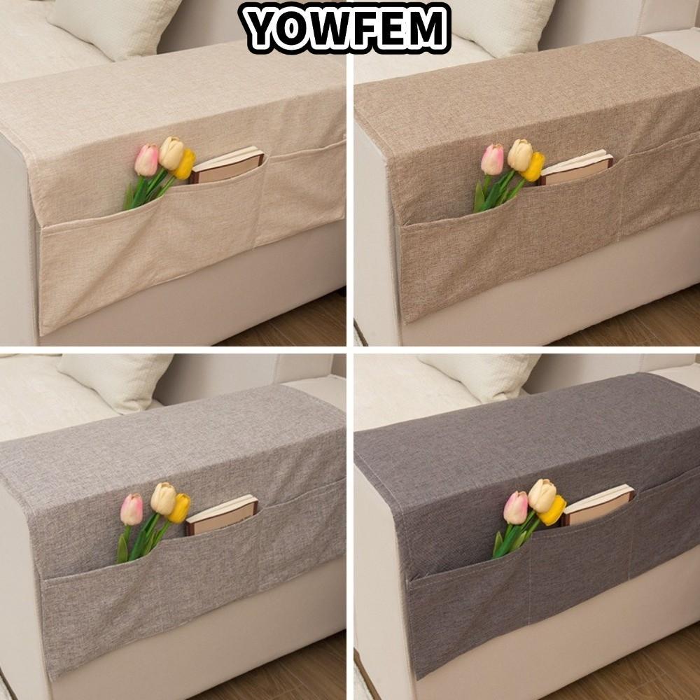 YOWFEM Sofa Tay Sắp Xếp, Túi Bảo Quản Tay Sofa Mềm Có Thể Giặt Được, 40x110 60x110 Vỏ Sofa Polyester