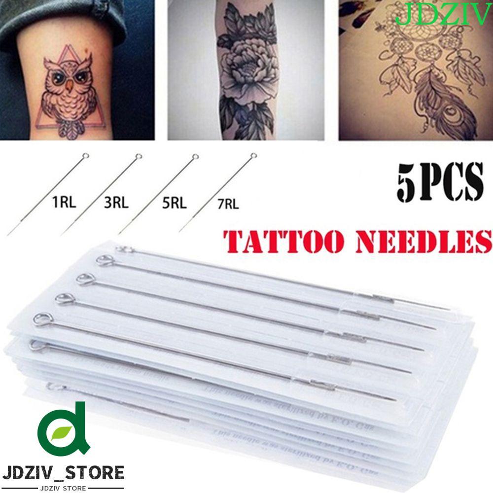JDZIV Beauty Needles Dùng một lần tiệt trùng chuyên nghiệp Trang điểm Microblading Tattoo Shader