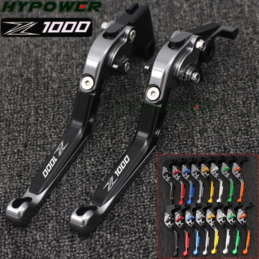Laser Logo (Z1000) Titan Xe Máy Phanh Ly Hợp Đòn Bẩy Cho kawasaki Z1000 2007 2008 2009 2010 2011 201