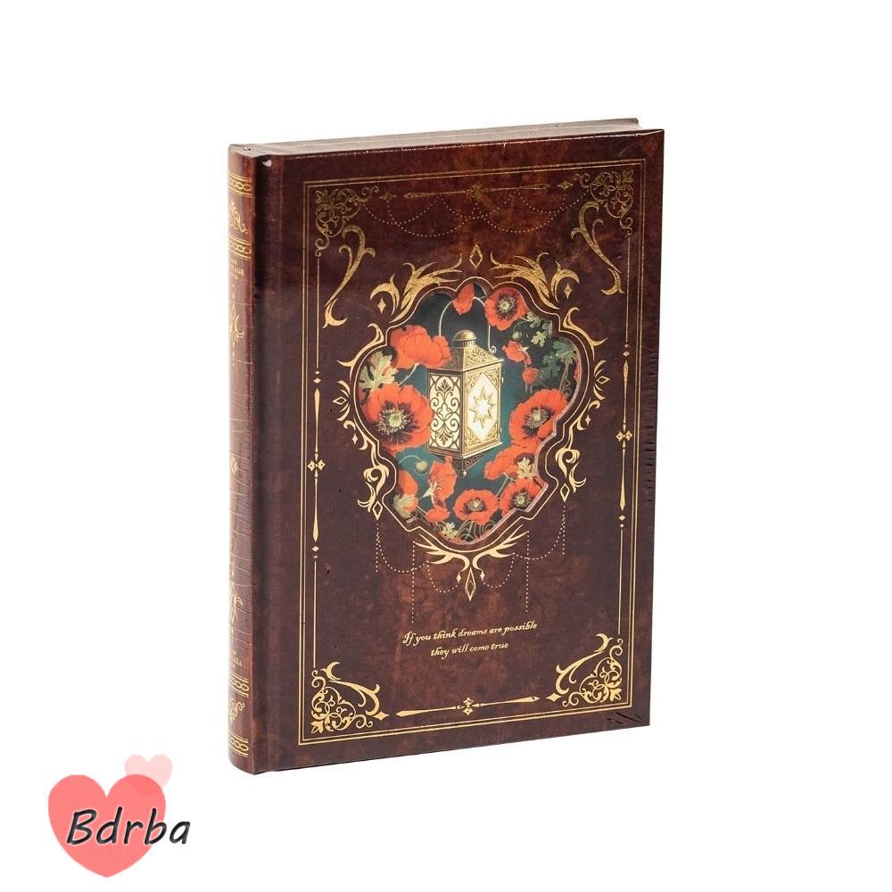Nhật ký BDRBA A6, Dòng bài thánh ca thế kỷ DIY A6 Sổ tay bìa cứng, Retro 192 tờ Scrapbooking Planner