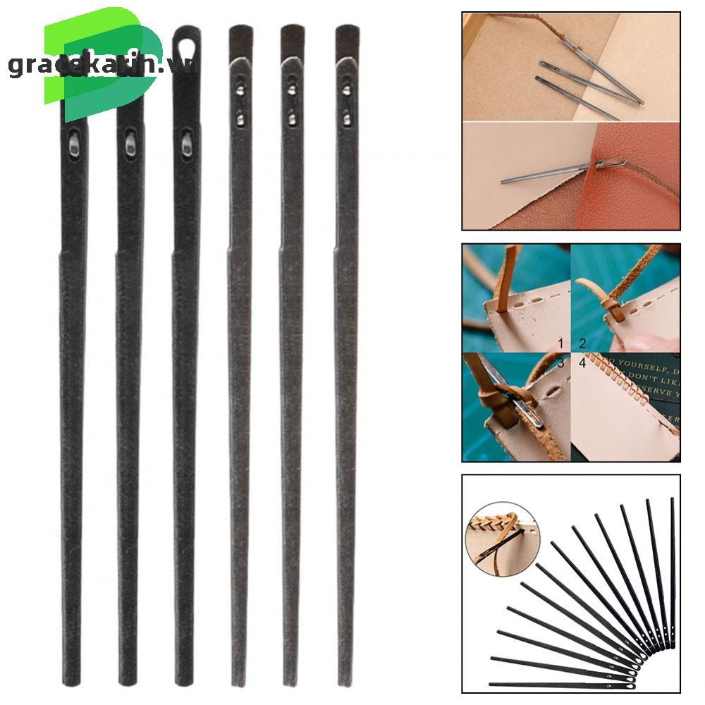 Knitting Hole Needle Leather Sewing Multi Functional Knitting Tool For Knitters