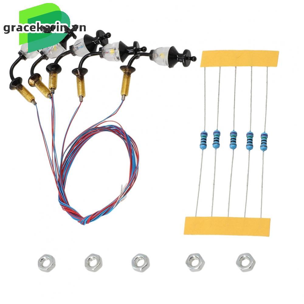 Decoration Lighting Lamp Model Wall Lamp Posts LED Building O Scale Light