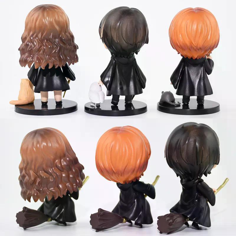 2026 Sản phẩm mới Phiên bản Q HarryPotter HarryPotter Hermin Ron Hàng hóa thủ công Mô hình búp bê Co