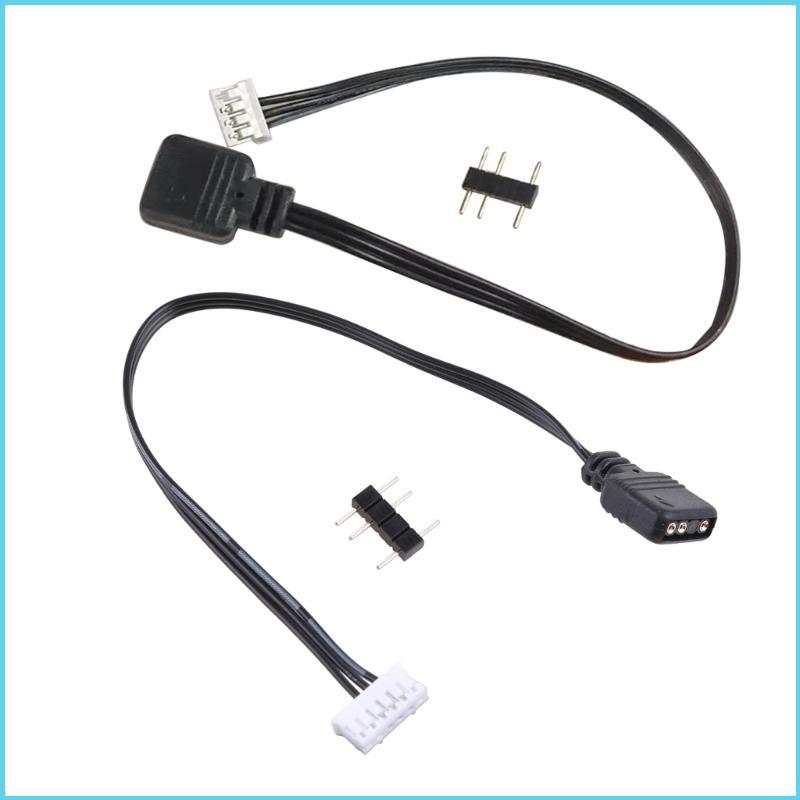 Fan Controller Adapter Cable 4Pin/6Pin to 5V ARGB 3Pin Converter