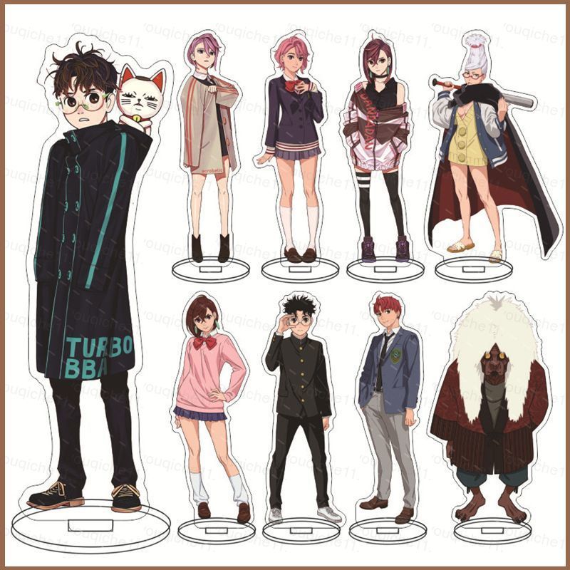 SQ11 DAN DA DAN Seiko Ayase Ken Takakura Momo Ayase Dandadan đứng giữ đĩa Anime Hình Đồ chơi mô hình