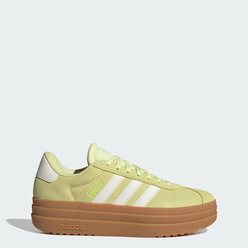 adidas Phong cách sống Giày VL Court Bold Nữ Màu vàng JI1784