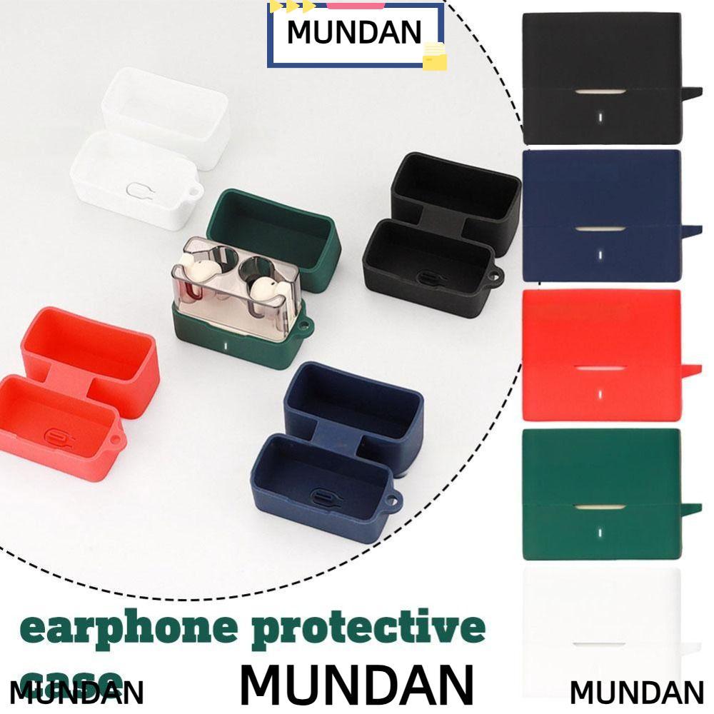 Tai nghe MUNDAN, Chống bụi có móc khóa Vỏ tai nghe, Vỏ hộp sạc chống sốc silicon cao cấp chống rơi c