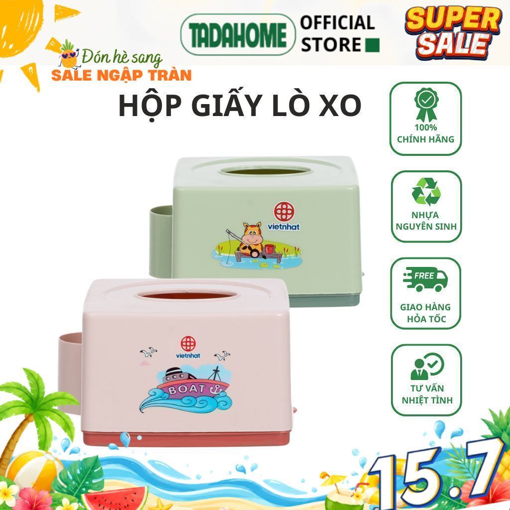 Hộp Đựng Giấy Ăn Nhựa, Hộp Đựng Khăn Giấy, Quán Ăn Việt Nhật 2702 - TADAHOME