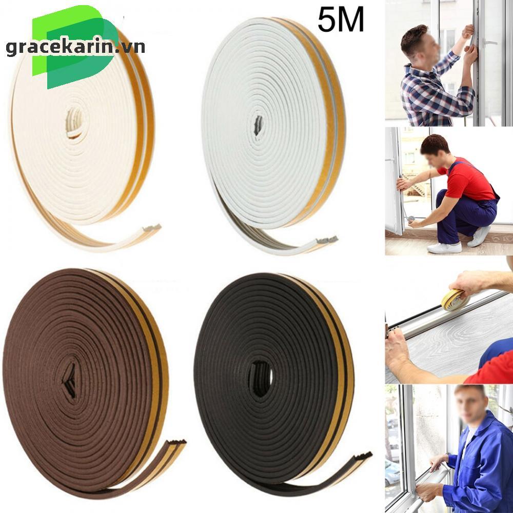 [GRCEKRIN-VN]High Quality Meter Foam Seal Strip Door Draught 5 Meters 9 x 2mm EPDM Foam