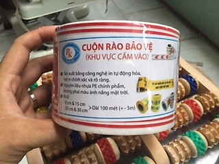 Cuộn rào cảnh báo công trình (100m)