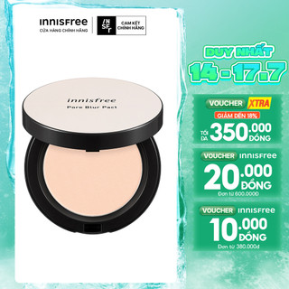 Phấn phủ che phủ lỗ chân lông dạng nén innisfree Pore Blur Pact 12.5g